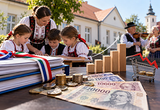 Slovenské podpory rástli, inflácia ukrojila z výsledku